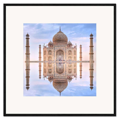 Gerahmter Kunstdruck Das Taj Mahal