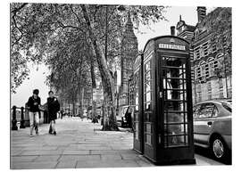 Tableau en plexi-alu Rue de Londres