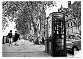 Adesivo murale Strade di Londra