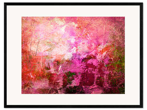 Framed art print Pink Pilgrim