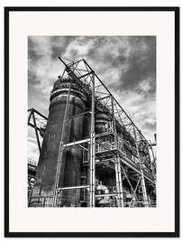 Gerahmter Kunstdruck phoenix dortmund historisch 02