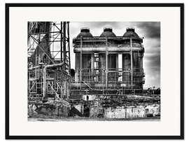 Gerahmter Kunstdruck phoenix dortmund historisch 03