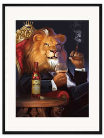 Gerahmter Kunstdruck Boss