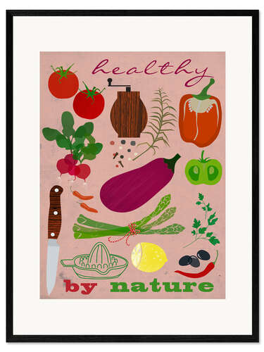 Framed art print Healthy by nature II