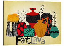 Magnettafel Fat Lava