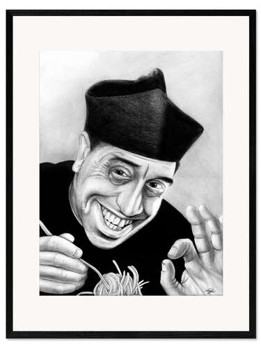 Impresión de arte enmarcada Don Camillo