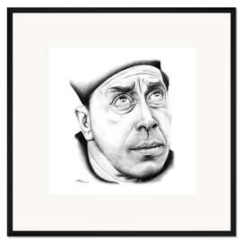 Gerahmter Kunstdruck Fernandel ist Don Camillo