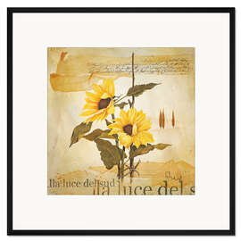 Gerahmter Kunstdruck Licht des Südens