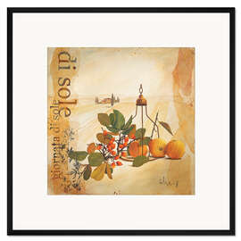 Gerahmter Kunstdruck Sonnentag