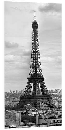 Foam board print Eiffelturm PARIS II