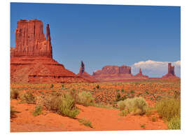 Foam board print Monument Valley I