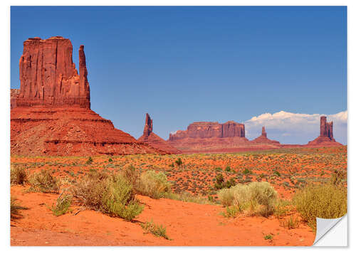 Naklejka na ścianę Monument Valley I