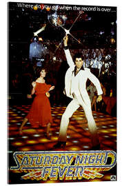 Acrylic print Saturday Night Fever