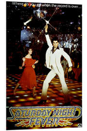 Hartschaumbild Saturday Night Fever