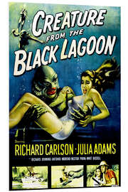 Foam board print Creature from the Black Lagoon I