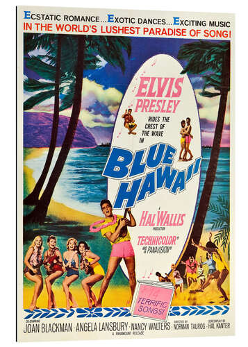 Galleriprint Blue Hawaii