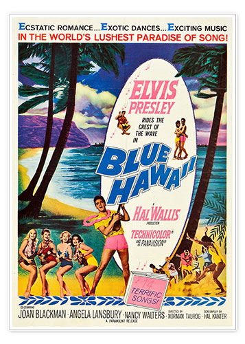 Poster Blue Hawaii