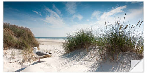 Naklejka na ścianę Dune dreams on the Island Sylt