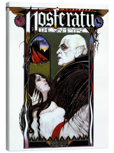 Lienzo Nosferatu el vampiro (inglés)