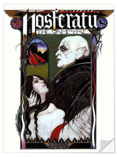 Wandsticker Nosferatu - Phantom der Nacht (englisch)