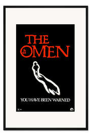 Gerahmter Kunstdruck Das Omen (englisch)