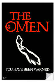 Selvklæbende plakat The Omen