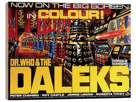 Holzbild Dr. Who and the Daleks