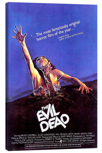 Canvas print The Evil Dead