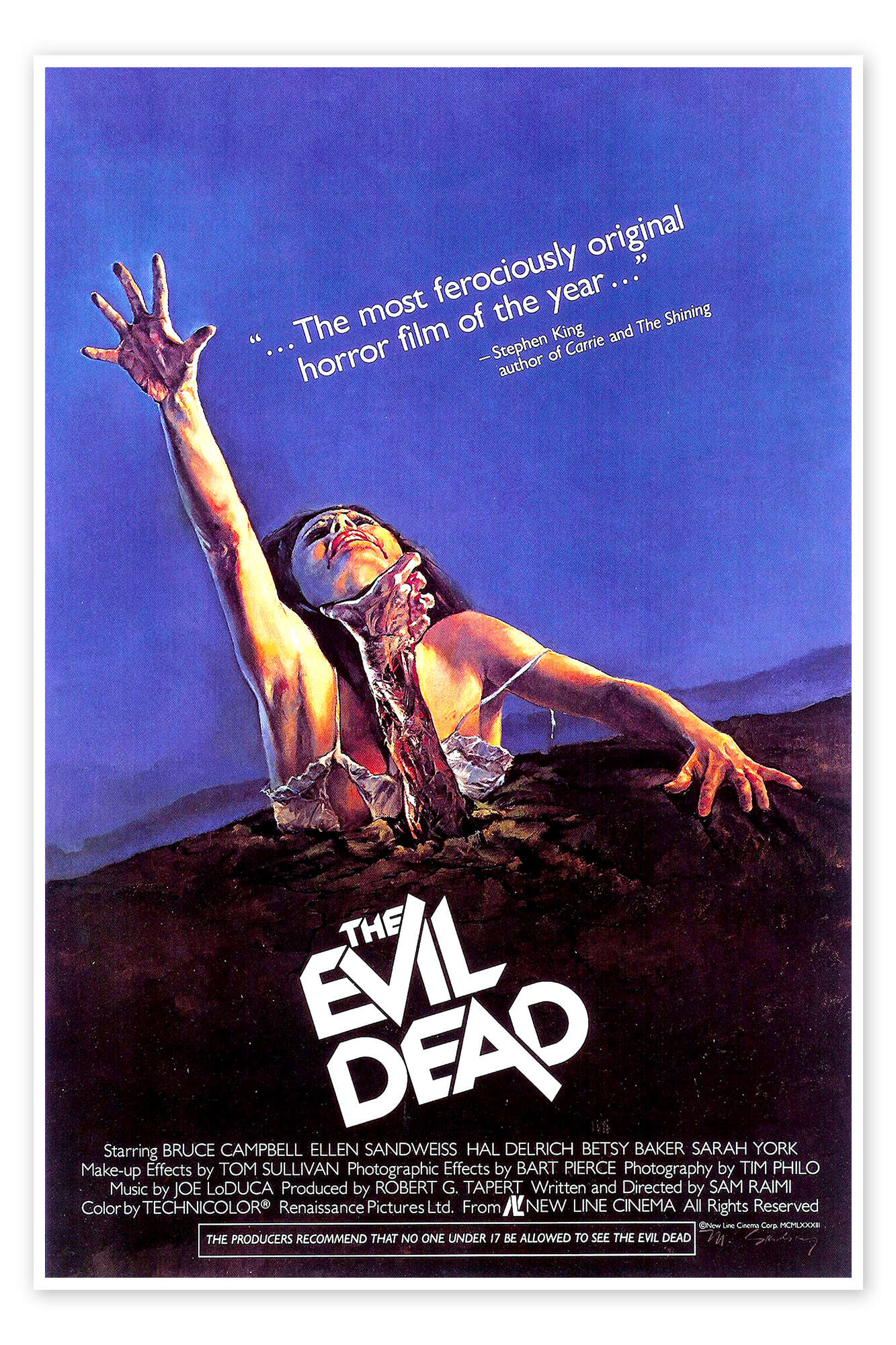 The Evil Dead print by Everett Collection