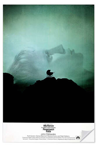 Selvklæbende plakat Rosemary's Baby