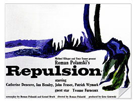 Selvklebende plakat REPULSION, poster