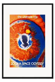 Gerahmter Kunstdruck 2001: Odyssee im Weltraum - The Ultimate Trip