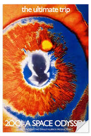 Selvklebende plakat 2001: A Space Odyssey - The Ultimate Trip