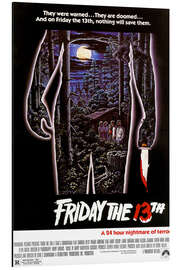 Magnettafel Freitag der 13. (englisch)