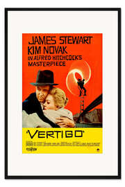 Gerahmter Kunstdruck Vertigo – Aus dem Reich der Toten (englisch)