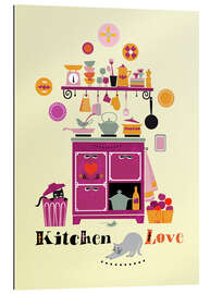 Gallery print Kitchen Love