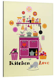 Magnettafel Küchenliebe