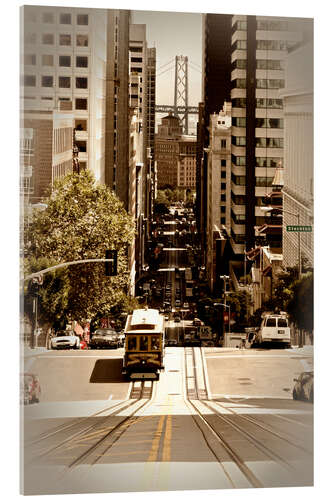 Quadro em acrílico SAN FRANCISCO California Street