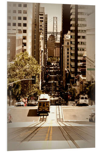 Quadro em PVC SAN FRANCISCO California Street