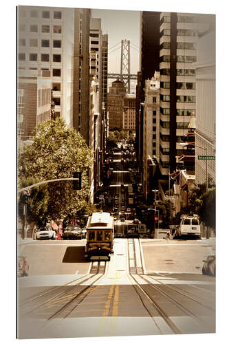 Gallery print SAN FRANCISCO California Street