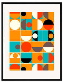 Gerahmter Kunstdruck Panton Pop