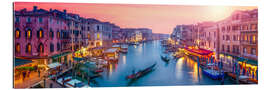 Gallery print Venice panorama at sunset