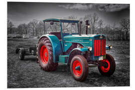 Foam board print Hanomag Tractor Oldtimer I