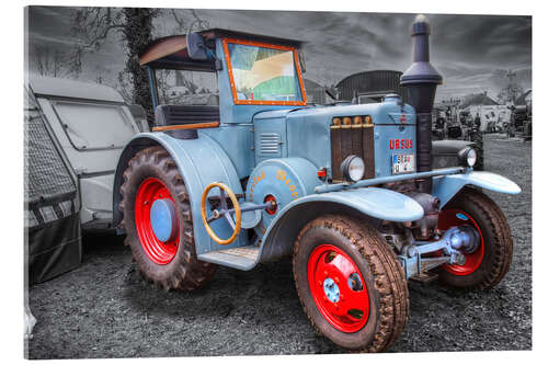 Akryylilasitaulu Ursus tractor Oldtimer