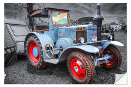 Muursticker Ursus tractor Oldtimer