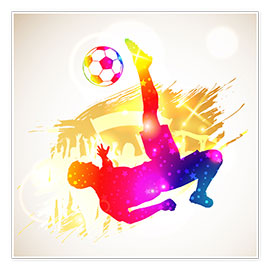 Poster Soccer Player II