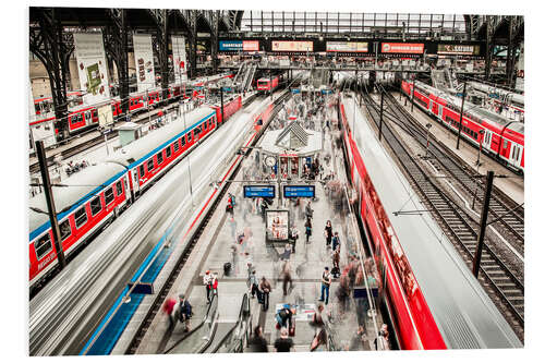 PVC-taulu Hamburg Central Station