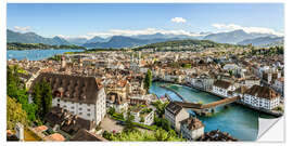 Vinilo para la pared Lucerne Panorama