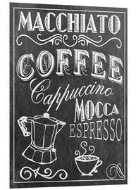 Foam board print Coffee Print