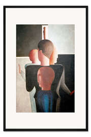 Gerahmter Kunstdruck Konzentrische Gruppe